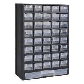 Caja de herramientas armario almacenamiento plástico 41 cajones