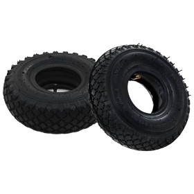 Tires with inner tubes for wheelbarrow 2 units 3.00-4 260x85 by , Hoists, cranes and carts - Ref: Foro24-142981, Price: 30,81...