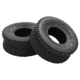 Cart tires 2 units rubber 15x6.00-6 4PR by , Forklift parts - Ref: Foro24-145269, Price: 52,47 €, Discount: %