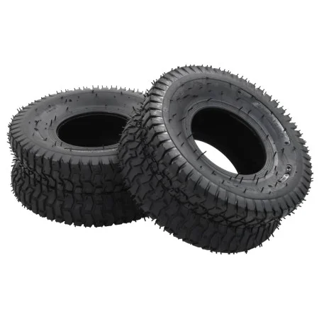 Neumáticos para carretilla 2 unidades caucho 15x6.00-6 4PR de , Piezas para carretillas - Ref: Foro24-145269, Precio: 53,66 €...