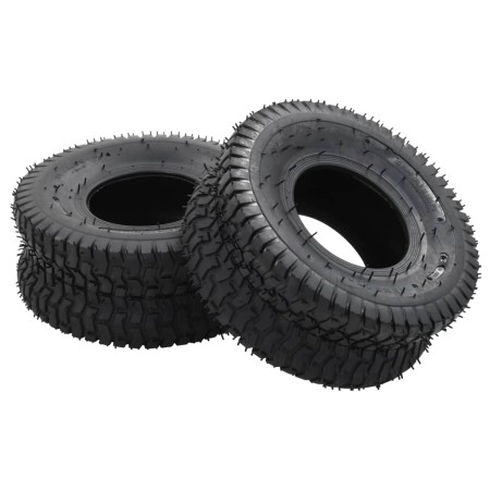 Neumáticos para carretilla 2 unidades caucho 15x6.00-6 4PR de , Piezas para carretillas - Ref: Foro24-145269, Precio: 52,47 €...