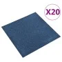 Carpet floor tiles 20 units 5 m² 50x50 cm dark blue by , Floors and carpets - Ref: Foro24-147315, Price: 111,03 €, Discount: %