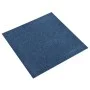 Carpet floor tiles 20 units 5 m² 50x50 cm dark blue by , Floors and carpets - Ref: Foro24-147315, Price: 111,03 €, Discount: %