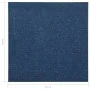 Carpet floor tiles 20 units 5 m² 50x50 cm dark blue by , Floors and carpets - Ref: Foro24-147315, Price: 111,03 €, Discount: %