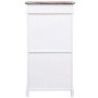 Brown Paulownia wood shoe cabinet 50x28x98 cm by , Shoe racks and shoe organizers - Ref: Foro24-284088, Price: 166,67 €, Disc...