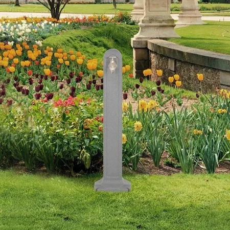 Garden cistern with light gray stone-like faucet by , Irrigation systems - Ref: Foro24-316183, Price: 71,98 €, Discount: %