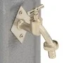 Garden cistern with light gray stone-like faucet by , Irrigation systems - Ref: Foro24-316183, Price: 71,98 €, Discount: %
