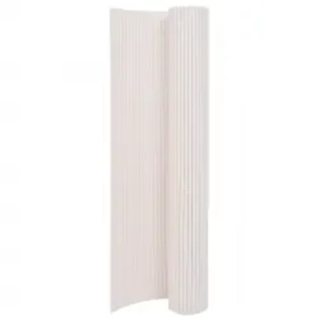 Valla de jardín de doble cara blanca 110x300 cm de , Paneles de vallas - Ref: Foro24-317151, Precio: 41,71 €, Descuento: %
