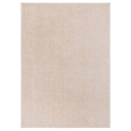 Alfombra de pelo corto beige oscuro 140x200 cm de , Alfombras - Ref: Foro24-340340, Precio: 71,79 €, Descuento: %