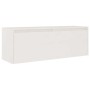 Muebles para TV 6 piezas madera maciza de pino blanco