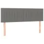 Headboards 2 units dark gray fabric 72x5x78/88 cm by , Headboards and footboards - Ref: Foro24-346243, Price: 62,61 €, Discou...
