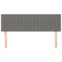 Headboards 2 units dark gray fabric 72x5x78/88 cm by , Headboards and footboards - Ref: Foro24-346243, Price: 64,61 €, Discou...
