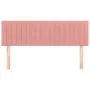 Cabeceros 2 unidades terciopelo rosa 72x5x78/88 cm de , Cabeceros y pies de cama - Ref: Foro24-346255, Precio: 64,36 €, Descu...