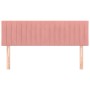 Kopfteile 2 Einheiten rosa Samt 72x5x78/88 cm von , Kopf- und Fußteile - Ref: Foro24-346255, Preis: 65,95 €, Rabatt: %