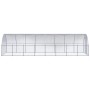 Gallinero de exterior de acero galvanizado 3x8x2 m