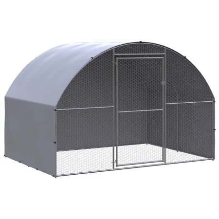 Außengehege aus verzinktem Stahl 3x2x2 m von , Käfige und Lebensräume für Kleintiere - Ref: Foro24-3095472, Preis: 228,63 €, ...
