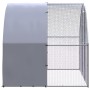 Gallinero de exterior de acero galvanizado 3x2x2 m de , Jaulas y habitáculos para animales pequeños - Ref: Foro24-3095472, Pr...