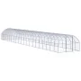 Galvanized steel outdoor chicken coop 3x20x2 m by , Cages and habitats for small animals - Ref: Foro24-3095470, Price: 1,00 €...