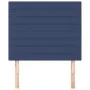 Cabeceros 2 unidades de tela azul 80x5x78/88 cm de , Cabeceros y pies de cama - Ref: Foro24-3116452, Precio: 53,45 €, Descuen...