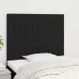 Cabeceros 2 unidades de tela negro 100x5x78/88 cm de , Cabeceros y pies de cama - Ref: Foro24-3116562, Precio: 54,34 €, Descu...