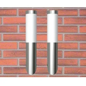 Außenwandleuchten 2 Stück Edelstahl von vidaXL, Außenbeleuchtung - Ref: Foro24-160165, Preis: 25,54 €, Rabatt: %