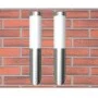 Außenwandleuchten 2 Stück Edelstahl von vidaXL, Außenbeleuchtung - Ref: Foro24-160165, Preis: 25,54 €, Rabatt: %