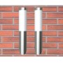 Außenwandleuchten 2 Stück Edelstahl von vidaXL, Außenbeleuchtung - Ref: Foro24-160165, Preis: 25,94 €, Rabatt: %