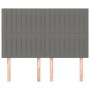 Cabeceros 4 unidades tela gris oscuro 72x5x78/88 cm de , Cabeceros y pies de cama - Ref: Foro24-3116569, Precio: 118,74 €, De...