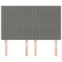 Headboards 4 units dark gray fabric 72x5x78/88 cm by , Headboards and footboards - Ref: Foro24-3116569, Price: 114,78 €, Disc...