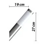 Außenwandleuchten 2 Stück Edelstahl von vidaXL, Außenbeleuchtung - Ref: Foro24-160165, Preis: 25,54 €, Rabatt: %