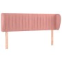 Cabecero de terciopelo rosa 147x23x78/88 cm de , Cabeceros y pies de cama - Ref: Foro24-3117435, Precio: 64,67 €, Descuento: %