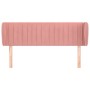 Rosa Samtkopfteil 147x23x78/88 cm von , Kopf- und Fußteile - Ref: Foro24-3117435, Preis: 74,61 €, Rabatt: %