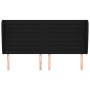 Headboard with black fabric ears 163x23x118/128 cm by , Headboards and footboards - Ref: Foro24-3118104, Price: 141,63 €, Dis...