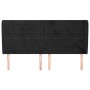Headboard with light gray velvet ears 163x23x118/128 cm by , Headboards and footboards - Ref: Foro24-3118152, Price: 121,51 €...