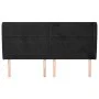 Headboard with light gray velvet ears 163x23x118/128 cm by , Headboards and footboards - Ref: Foro24-3118152, Price: 123,83 €...