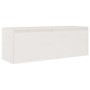 Muebles para TV 6 piezas madera maciza de pino blanco