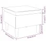 Hocker mit Holzbeinen aus dunkelgrünem Samt von vidaXL, Klapphocker und Stühle - Ref: Foro24-329459, Preis: 79,64 €, Rabatt: %