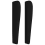 Headboard with black fabric ears 103x23x118/128 cm by , Headboards and footboards - Ref: Foro24-3118186, Price: 71,31 €, Disc...