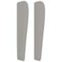 Headboard with light gray fabric ears 103x23x118/128 cm by , Headboards and footboards - Ref: Foro24-3118184, Price: 70,25 €,...