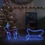 Decoración navideña para jardín renos y trineo 252 LEDs de vidaXL, Luces de Navidad - Ref: Foro24-329809, Precio: 28,80 €, De...