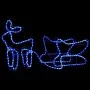 Decoración navideña para jardín renos y trineo 252 LEDs de vidaXL, Luces de Navidad - Ref: Foro24-329809, Precio: 28,80 €, De...