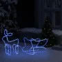 Decoración navideña para jardín renos y trineo 252 LEDs de vidaXL, Luces de Navidad - Ref: Foro24-329809, Precio: 28,80 €, De...