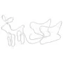 Christmas decoration for garden reindeer and sleigh 252 LEDs by vidaXL, Christmas lights - Ref: Foro24-329809, Price: 28,80 €...