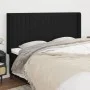 Headboard with black fabric ears 163x16x118/128 cm by , Headboards and footboards - Ref: Foro24-3119826, Price: 124,97 €, Dis...
