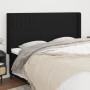 Kopfteil mit Ohren aus schwarzem Stoff, 163 x 16 x 118/128 cm von , Kopf- und Fußteile - Ref: Foro24-3119826, Preis: 128,72 €...