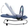 Baby-Schaukelhängematte aus marineblauem Stahl von vidaXL, Schaukelstühle und Babystühle - Ref: Foro24-10256, Preis: 103,56 €...