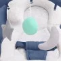 Baby-Schaukelhängematte aus marineblauem Stahl von vidaXL, Schaukelstühle und Babystühle - Ref: Foro24-10256, Preis: 103,56 €...