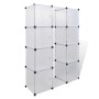 vidaXl Modular wardrobe with 9 compartments white 37x115x150 cm by vidaXL, Wardrobes - Ref: Foro24-240498, Price: 61,11 €, Di...