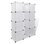 vidaXl Modular wardrobe with 9 compartments white 37x115x150 cm by vidaXL, Wardrobes - Ref: Foro24-240498, Price: 56,12 €, Di...