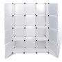 vidaXl Modular wardrobe with 9 compartments white 37x115x150 cm by vidaXL, Wardrobes - Ref: Foro24-240498, Price: 61,11 €, Di...